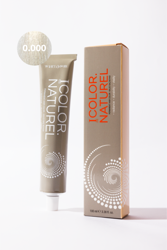 0.000 Color Naturel Amonyaklı Kalıcı Saç Boyası 100Ml - 1