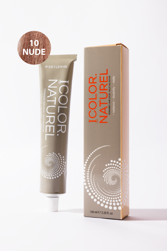 10 Nude Color Naturel Amonyaklı Kalıcı Saç Boyası 100Ml - 1