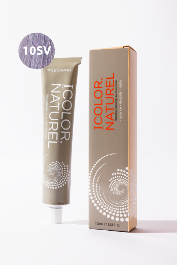 10.SV Color Naturel Amonyaklı Kalıcı Saç Boyası 100Ml - 1