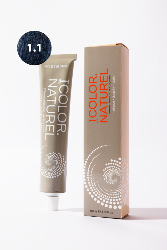 1.1 Color Naturel Amonyaklı Kalıcı Saç Boyası 100Ml - 1