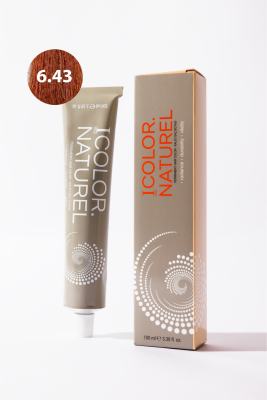 6.43 Color Naturel Amonyaklı Kalıcı Saç Boyası 100Ml