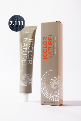 7.111 Color Naturel Amonyaklı Kalıcı Saç Boyası 100Ml