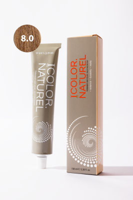 8.0 Color Naturel Amonyaklı Kalıcı Saç Boyası 100Ml