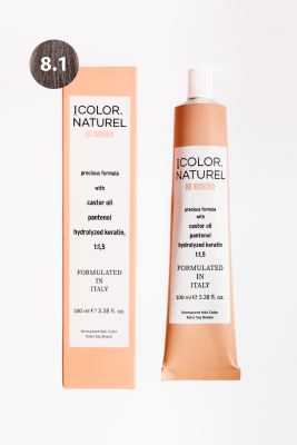 8.1 Color Naturel Amonyaksız Saç Boyası 100 ML
