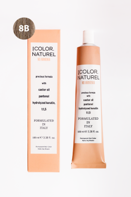 8B Color Naturel Amonyaksız Saç Boyası 100 ML