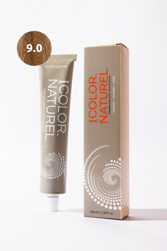9.0 Color Naturel Amonyaklı Kalıcı Saç Boyası 100Ml - 1