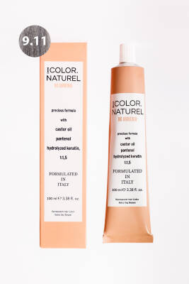 9.11 Color Naturel Amonyaksız Saç Boyası 100 ML