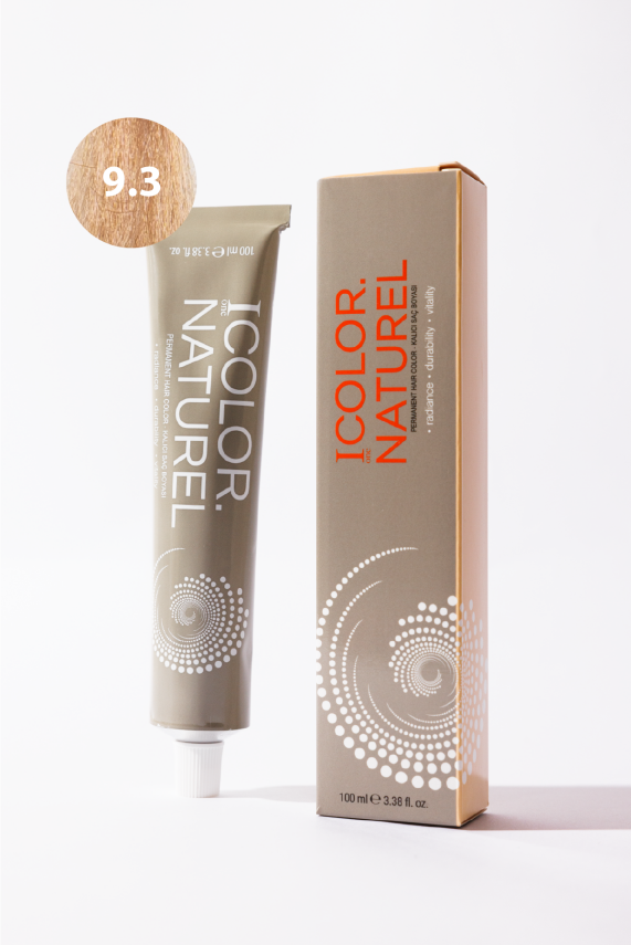 9.3 Color Naturel Amonyaklı Kalıcı Saç Boyası 100Ml - 1