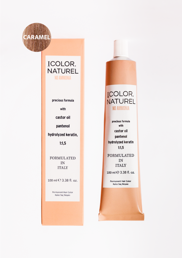 CARAMEL Color Naturel Amonyaksız Saç Boyası 100 ML - 1