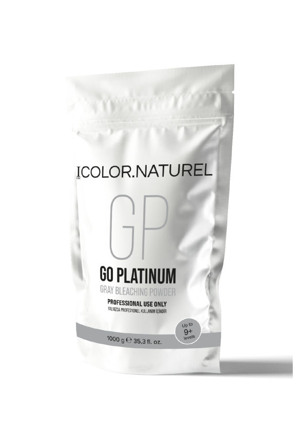 Color Naturel Go Platinum Gri Saç Açıcı 1000gr - 1