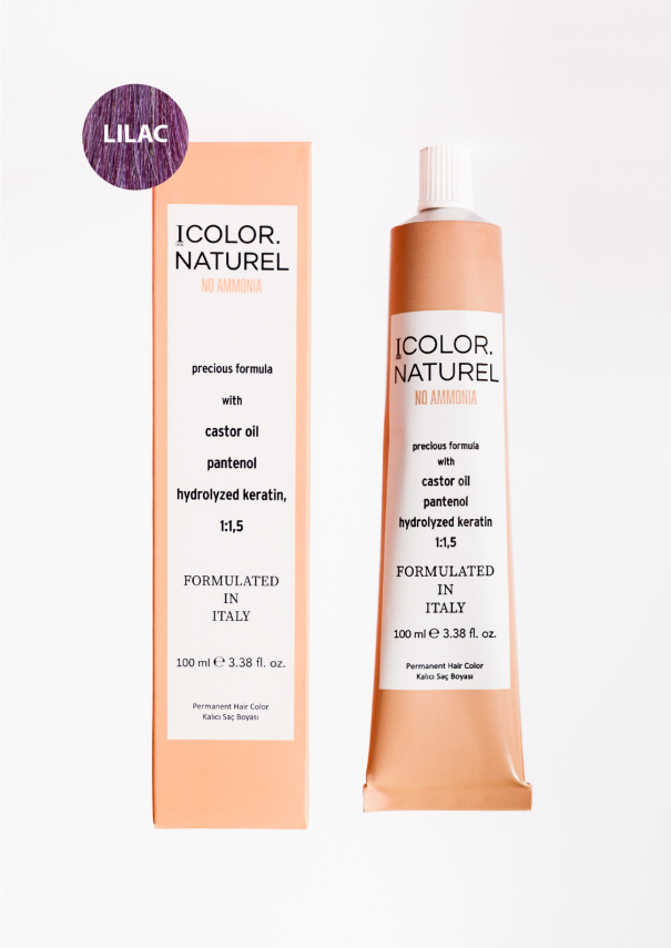 LİLAC Color Naturel Amonyaksız Saç Boyası 100 ML - 1
